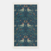 William Morris Blue Birds Pattern Servet (Voorkant)
