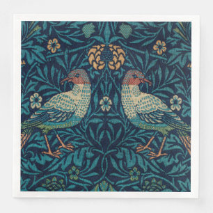 William Morris  Blue Birds Pattern Servet
