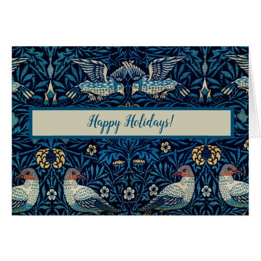 William Morris Blue Birds Tapestry Classic (Voorkant Horizontaal)