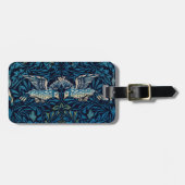 William Morris Blue Birds Tapestry Classic Bagagelabel (Voorkant horizontaal)