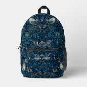 William Morris Blue Birds Tapestry Classic Bedrukte Rugzak (Voorkant)