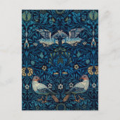 William Morris Blue Birds Tapestry Classic Briefkaart (Voorkant)