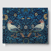 William Morris Blue Birds Tapestry Classic Gastenboek (Voorkant)