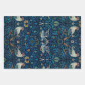 William Morris Blue Birds Tapestry Classic Inpakpapier Vel (Voorkant 3)