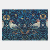 William Morris Blue Birds Tapestry Classic Inpakpapier Vel (Voorkant 2)