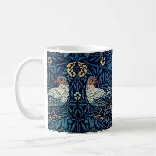 William Morris Blue Birds Tapestry Classic Koffiemok (Links)
