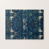 William Morris Blue Birds Tapestry Classic Legpuzzel (Horizontaal)