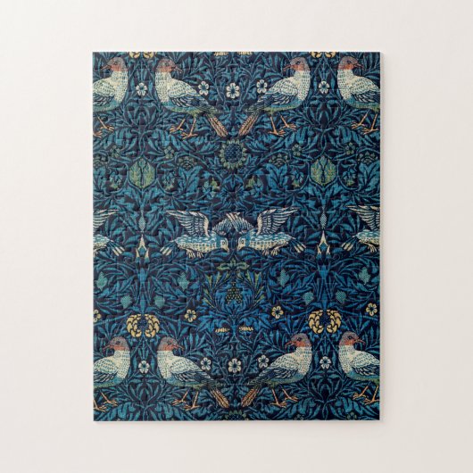 William Morris Blue Birds Tapestry Classic Legpuzzel (Verticaal)