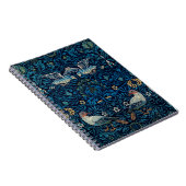 William Morris Blue Birds Tapestry Classic Notitieboek (Rechterzijde)