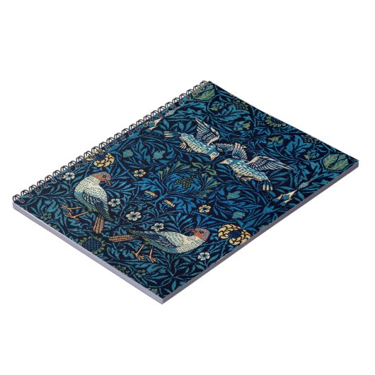 William Morris Blue Birds Tapestry Classic Notitieboek (Linkerzijde)