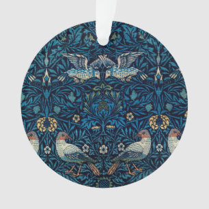 William Morris Blue Birds Tapestry Classic Ornament