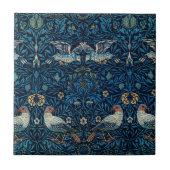 William Morris Blue Birds Tapestry Classic Tegeltje (Voorkant)