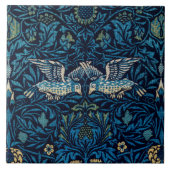William Morris Blue Birds Tapestry Classic Tegeltje (Voorkant)