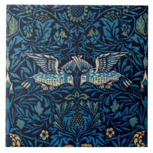 William Morris Blue Birds Tapestry Classic Tegeltje