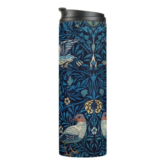 William Morris Blue Birds Tapestry Classic Thermosbeker (Geroteerd rechts)