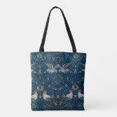 William Morris Blue Birds Tapestry Classic Tote Bag (Achterkant)