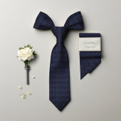  William Morris Blue Diamond Stropdas