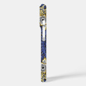 William Morris Blue en Gold Tulip Willow Design Case-Mate iPhone Case (Achterkant / Links)