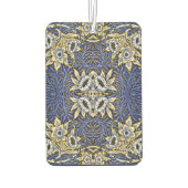 William Morris Blue en Gold Tulip Willow Design Luchtverfrisser (Achterkant)