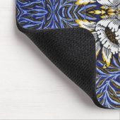 William Morris Blue en Gold Tulip Willow Design Muismat (Hoek)