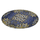 William Morris Blue en Gold Tulip Willow Design Snijplank (Hoek)
