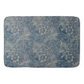 William Morris  Blue Floral Pattern Badmat (Voorkant)