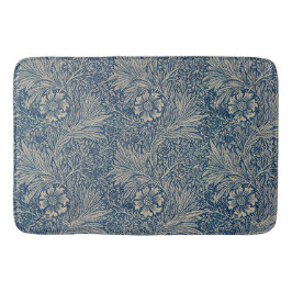 William Morris  Blue Floral Pattern Badmat