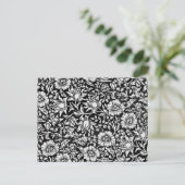 William Morris  Blue Floral Pattern Briefkaart (Staand voorkant)