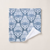 William Morris Blue Floral Pattern Classic Bad Handdoek (Wasdoekje)