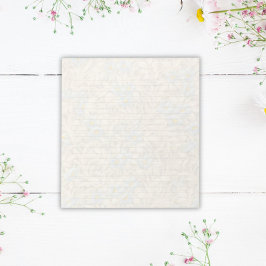 William Morris Blue Floral Pattern  gevoerd Notitieblok