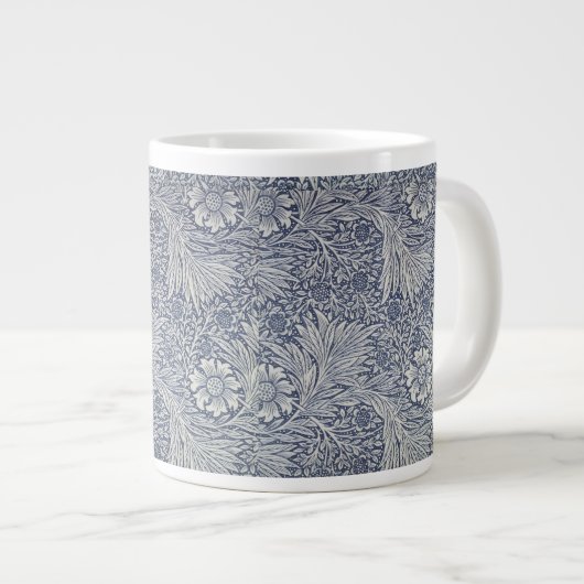 William Morris Blue Floral Pattern Grote Koffiekop (Voorkant rechts)