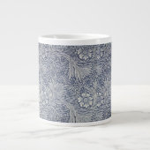 William Morris Blue Floral Pattern Grote Koffiekop (Voorkant)