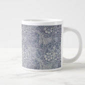 William Morris Blue Floral Pattern Grote Koffiekop (Rechts)