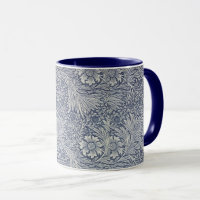 William Morris  Blue Floral Pattern