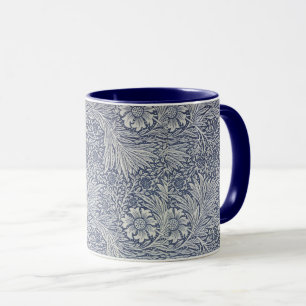 William Morris  Blue Floral Pattern Mok