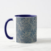 William Morris  Blue Floral Pattern Mok (Links)