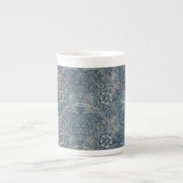 William Morris  Blue Floral Pattern Porselein Kop