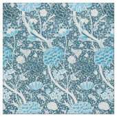 William Morris Blue Floral Pattern Pre-Raphaelites Stof (Swatch)