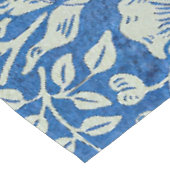 William Morris  Blue Floral Pattern Tafelkleed (Gekanteld)