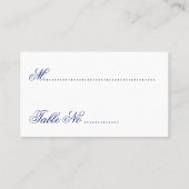 William Morris Blue Leaves Reception Kaart Plaatskaartje (Achterkant)