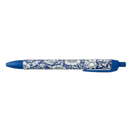 William Morris - Blue Mallow Zwarte Inkt Pen