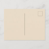 William Morris - Blue Marigold Briefkaart (Achterkant)