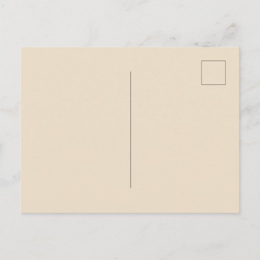 William Morris - Blue Marigold Briefkaart (Achterkant)