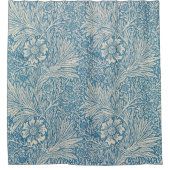 William Morris - Blue Marigold Douchegordijn (Voorkant)