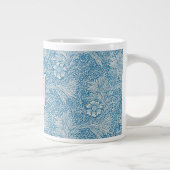 William Morris Blue Marigold Monogram Grote Koffiekop (Rechts)