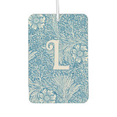 William Morris Blue Marigold Monogram Luchtverfrisser (Voorkant)