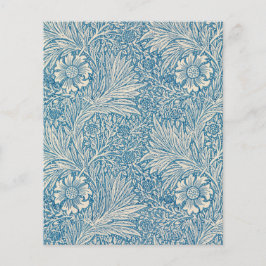 William Morris - Blue Marigold Scrapbook Paper