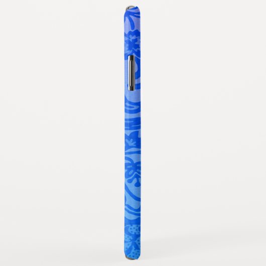 William Morris Blue Pink Botanical Case-Mate iPhone Case (Achterkant/rechts)