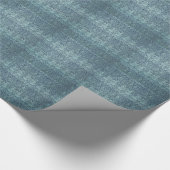 William Morris Blue Rabbit en Planten Cadeaupapier (Hoek)