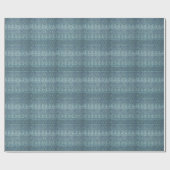 William Morris Blue Rabbit en Planten Cadeaupapier (Vlak)
